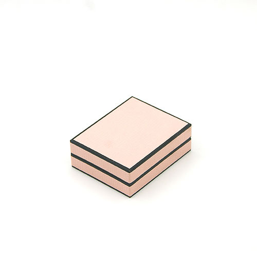 "Framing" plastic jewelry pendant box, necklace box, cufflinks box, tie-pin box,