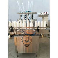 Automatic Four Head Bottle Air Jet Cleaning Machine - Material: Stanless Steel