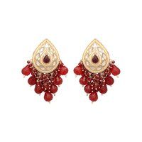 Pearl Dewdrop Tilak Earrings...