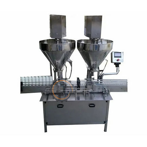 Automatic Double Head Auger Type Powder Filling Machine