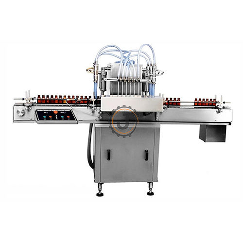 Automatic 4 Head Volumetric Liquid Bottle Filling Machine