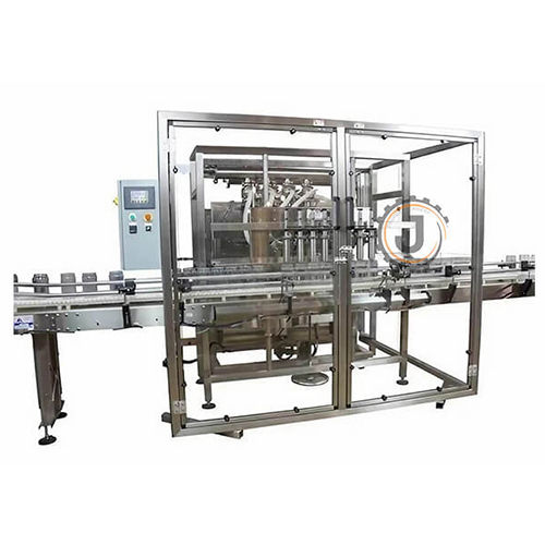 Automatic 4 Head Servo Liquid Filling Machine - Feature: High Efficiency