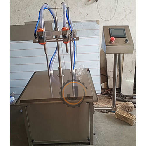 Semi Automatic Servo Based Lubricant Oil Filling Machine - Feature: High Efficiency