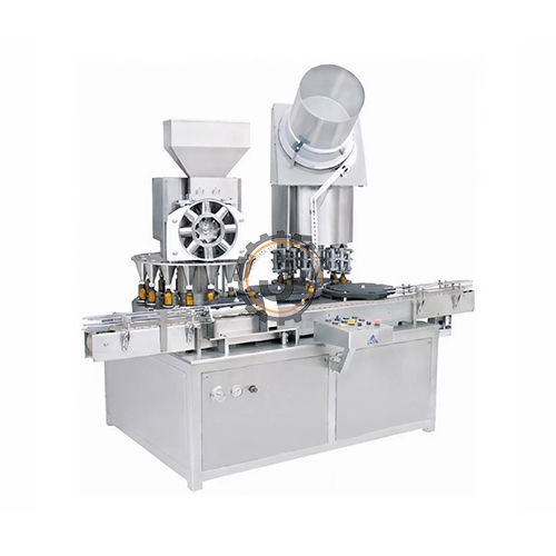 Automatic Monoblock Dry Syrup Powder Filling Cap Sealing Machine