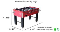 BOOT BOY foosball table - BB 1002 IN - Red