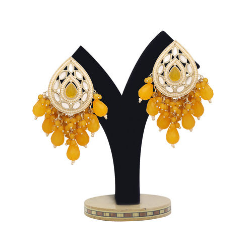 Pearl Dewdrop Tilak Earrings......