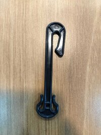 HDPE Black J-Hook For Greenhouse Trellising System