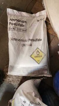 Ammonium Persulfate - Industrial Grade White Powder, Cas No: 7727-54-0, Purity 99%, Shelf Life 1 Year | Versatile Oxidizing Agent For Polymerization And Chemical Synthesis