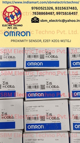 OMRON PROXIMITY SENSOR, E2EF-X2D1-M1TGJ 10-30VDC