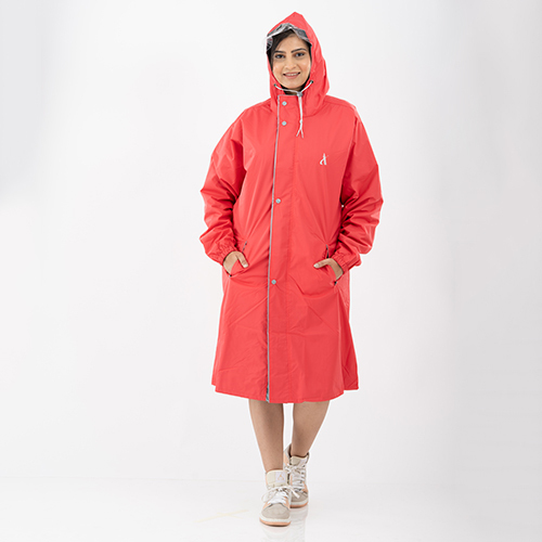 NL-22 Plastic Ladies Raincoat