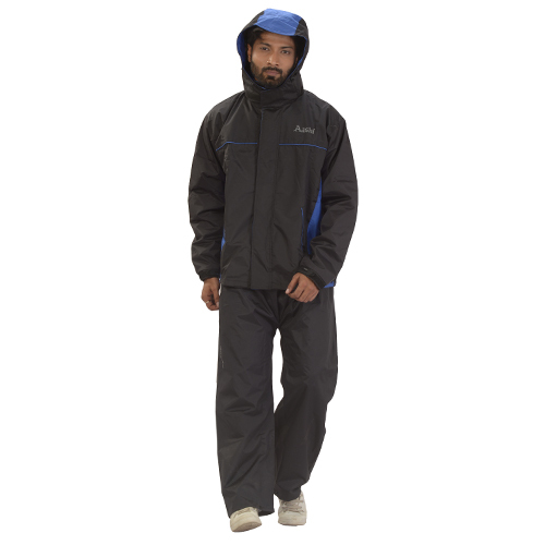 JS-504 Hooded Mens Raincoat