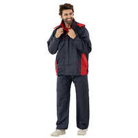JS-504 Hooded Mens Raincoat