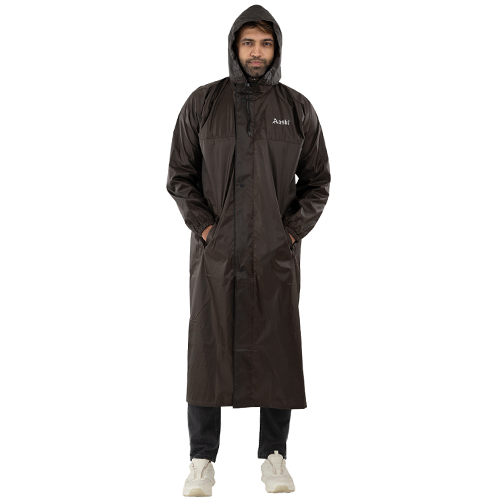 JLPC-101 Full Length Mens Raincoat With Pocket