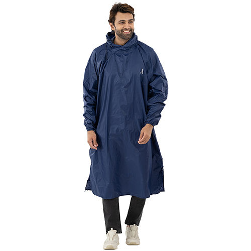 Apn Fabric Poncho Mens Raincoat - Feature: Waterproof