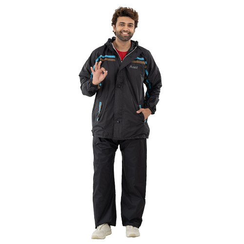 JS-305 Solid Mens Raincoat