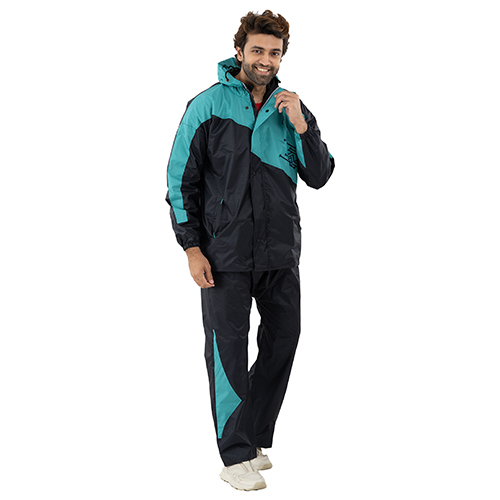 AJS-309 Hooded Mens Raincoat