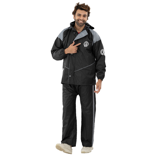 AJS-310 Plastic Mens Raincoat