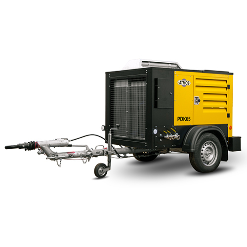 Industrial Portable Air Compressor - Material: Mild Steel