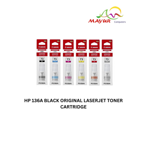 Canon Pixma 73 ink set of 6 bottle (Bk/C/Y/M/R/Gr)