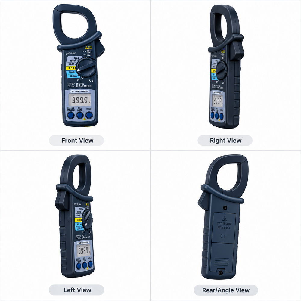 2003A Kyoritsu Digital Ac Dc Clamp Meter - Accuracy: 100
