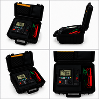 Kew 3127 Kyoritsu High Voltage Insulation Tester - 121x65x41 Mm, Black Color, 250 Volt Output, 5.50ma Test Range, Ideal For Electrical And Telecommunication Industries