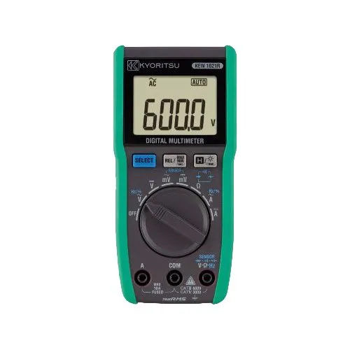 1020r Digital Multimeter - Color: Black & Green