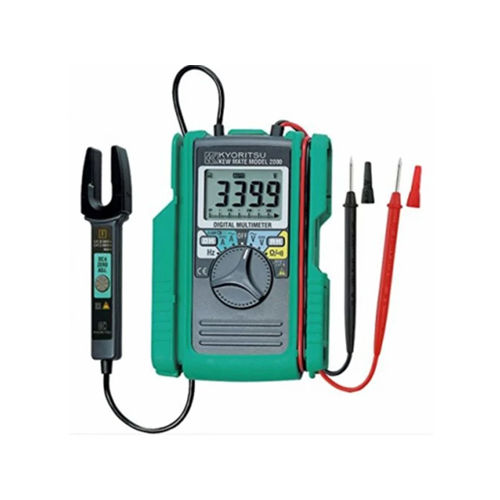 Km2000A Kyoritsu Digital Multimeter - Color: Black & Green