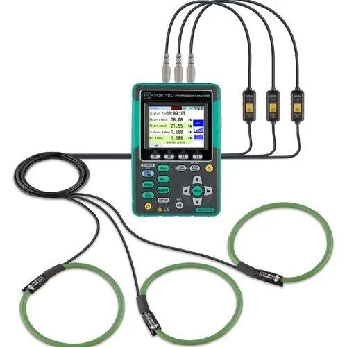 6315-05 Kyoritsu Power Quality Analyzer - Color: Black And Green