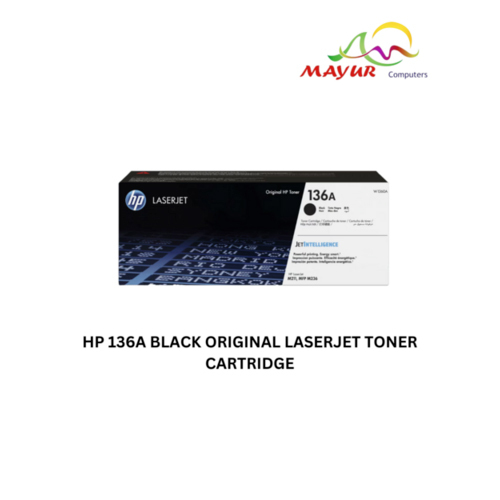 Hp 136A Black Original Laserjet Toner Cartridge - Ink Type: Water Based Ink