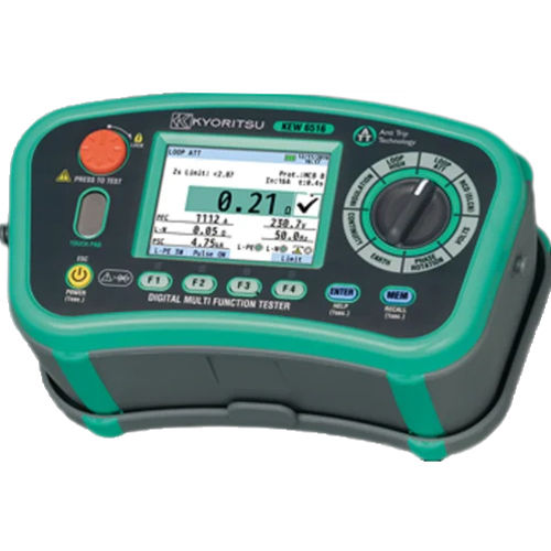 6516Bt Kyoritsu Multi Function Tester - Color: Black And Green