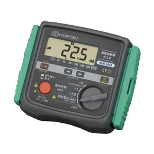 5410 Kyoritsu Rcd Elcb Tester - Color: Black & Green