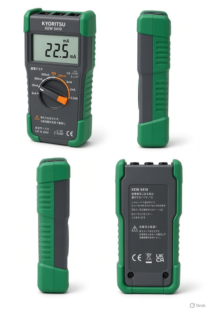5410 Kyoritsu Rcd Elcb Tester - Accuracy: 100%