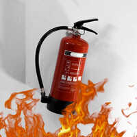 Portable Fire Extinguisher - Color: Red