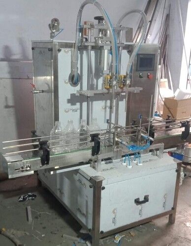 Automatic Four Head Vegetable Oil Filling Machine