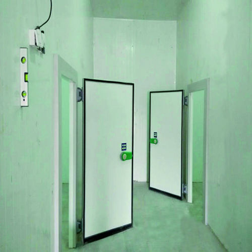 900X1800Mm Overlap Cold Room Door - Color: White