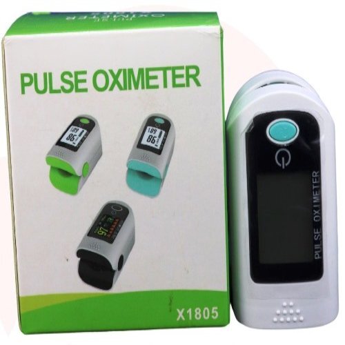 Portable Finger Pulse Oximeter X1805 - Accurate Oxygen Saturation And Heart Rate Monitor With Led Display - Application: Industrial