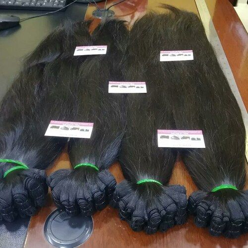 REAL BEST INDIAN WEFT HUMAN HAIR AND TEMPLE HAIR EXTENSION