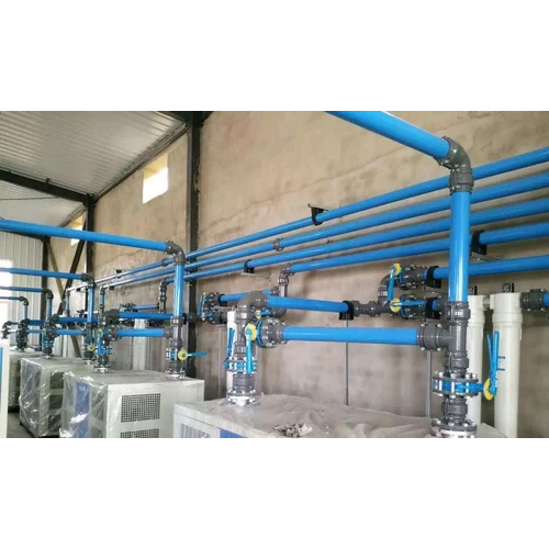 Compressed Air Pipeline - Color: Blue