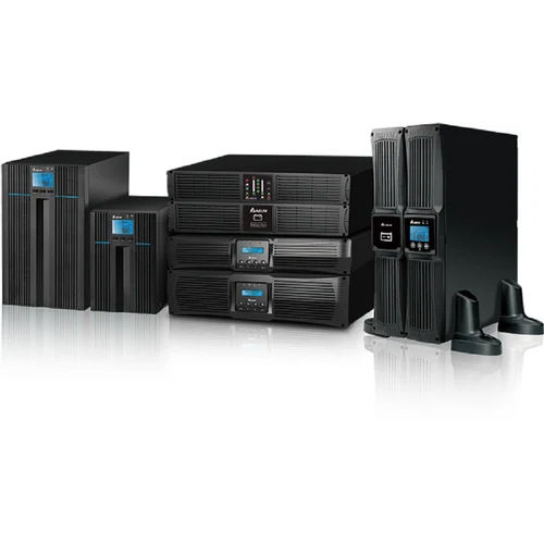 1Kva To 1000Kva Industrial Online Ups - Color: Black