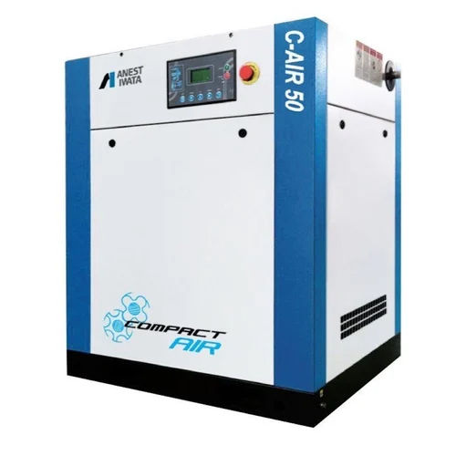 Rotary Screw Air Compressor - Material: Mild Steel