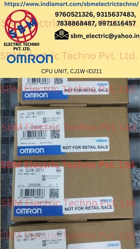 OMRON CPU UNIT, CJ1W-ID211