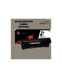 HP 12X High Yield Black Toner Cartridge