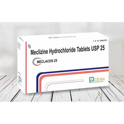 Meclizine HCL 25mg Tablet