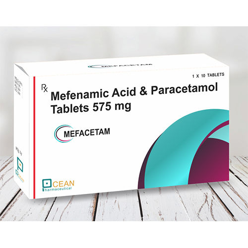 Mefenamic Acid And Paracetamol 575mg Tablets