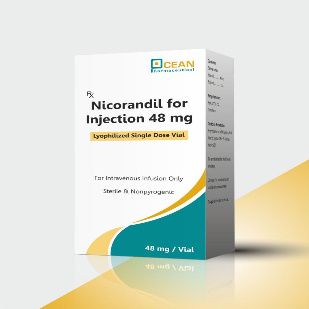 Nicorandil Injection 48mg - Dosage Form: As Per Instructions