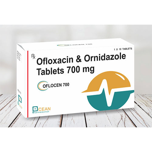 Ofloxacin And Ornidazole 700mg Tablet