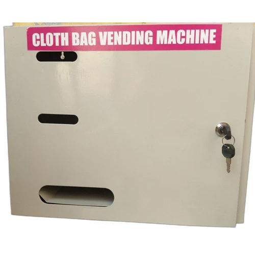 Automatic Cloth Bag Vending Machine - Material: Mild Steel