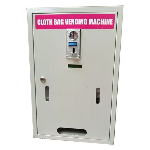 Mild Steel Cloth Bag Vending Machine - Power: 25 Watt (W)