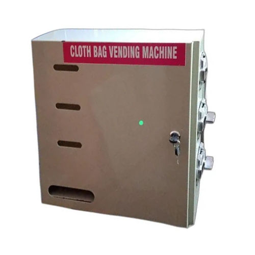 Manual Cloth Bag Vending Machine - Material: Mild Steel