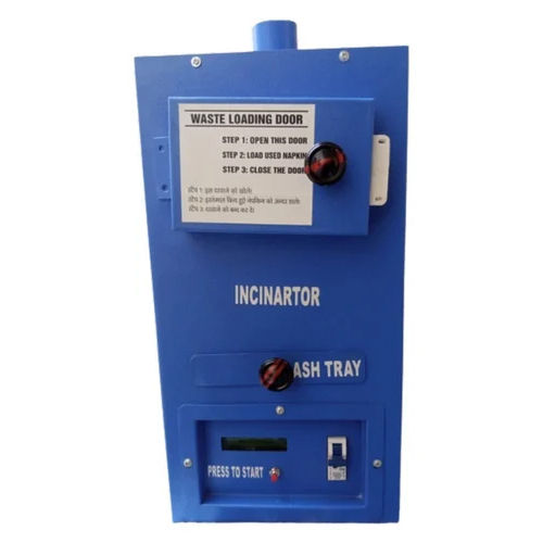 Electrical Sanitary Napkin Incinerator - Color: Blue